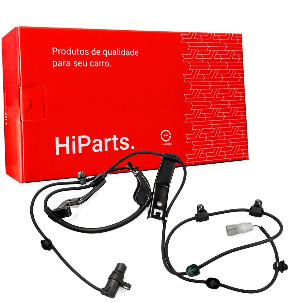 SENSOR ABS DIANTEIRO ESQUERDO SEM VSC HILUX 2.5 2.7 3.0 2004/2015 SW4 2.7 3.0 4.0 2004/2015